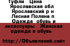 Туфли › Цена ­ 1 500 - Ярославская обл., Ярославский р-н, Лесная Поляна п. Одежда, обувь и аксессуары » Женская одежда и обувь   